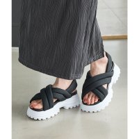 Honeys/ハニーズ Honeys 厚底パテッドサンダル サンダル 靴 シューズ パテッドサンダル 厚底サンダル 厚底 パテッド プラットフォーム ベーシックカラー レディ/508099605