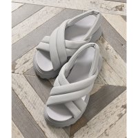 Honeys/ハニーズ Honeys 厚底パテッドサンダル サンダル 靴 シューズ パテッドサンダル 厚底サンダル 厚底 パテッド プラットフォーム ベーシックカラー レディ/508099605