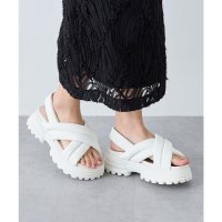 Honeys/ハニーズ Honeys 厚底パテッドサンダル サンダル 靴 シューズ パテッドサンダル 厚底サンダル 厚底 パテッド プラットフォーム ベーシックカラー レディ/508099605