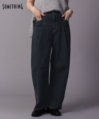 EDWIN SOMETHING/サムシング SOMETHING HANA タックカーブデニムパンツ/508099628