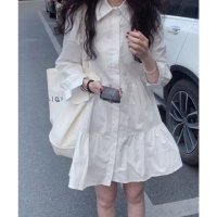 miniministore/ミニミニストア miniministore ティアードチュニックシャツ フレアシャツ/508099701