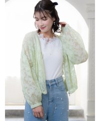 Ludic Park/花柄シアーブルゾン/508099929