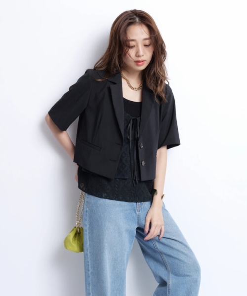 パラシュートクロス チェスターコート | GALERIE VIE (Women