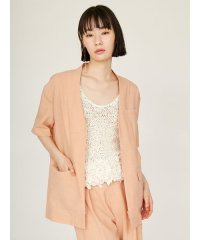 emmi atelier/セミシアーハーフスリーブジャケット/508099939