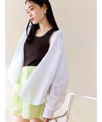 emmi atelier/イージーケアタックシャツ/508100838