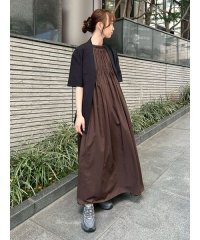 emmi atelier/ワッシャーフレアーワンピース/508100841