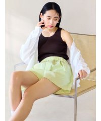 emmi atelier/ストライプイージーハーフパンツ/508100844