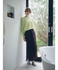 emmi atelier/【ONLINE限定カラー】ギャザーディテールナロースカート/508100847
