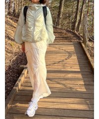 emmi atelier/【ONLINE限定カラー】ギャザーディテールナロースカート/508100847