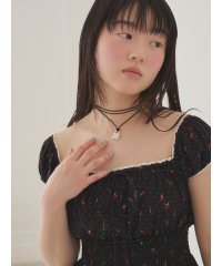 FURFUR/【WEB限定カラー】チェリー柄プリントブラウス/508100894