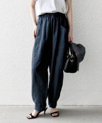 SHIPS any WOMEN/SHIPS any:〈洗濯機可能〉リネン ミックス コクーン イージー パンツ/508100975