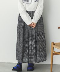 Noia/ノイア Noia コットンボイル チェックスカート/508101534