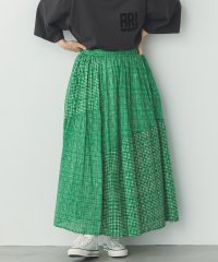 Noia/ノイア Noia コットンボイル チェックスカート/508101534