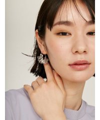 emmi atelier/クリアドロップフープピアス/508101579