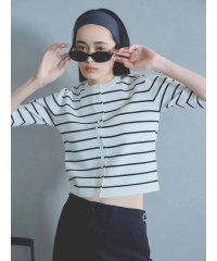 emmi atelier/ハーフスリーブニットトップス/508101595