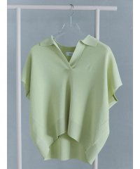 emmi atelier/ニットポロトップス/508101596