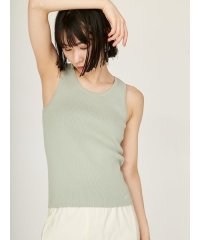 emmi atelier/オーガニックコットン リブニットタンクトップ/508101597