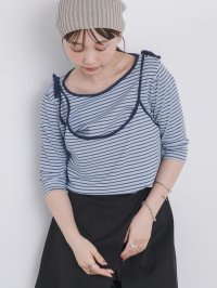 kivi/キヴィ kivi 2way border tops/508101689