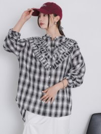 kivi/キヴィ kivi Front frills shirts/508101693