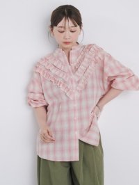kivi/キヴィ kivi Front frills shirts/508101693