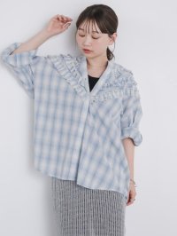 kivi/キヴィ kivi Front frills shirts/508101693