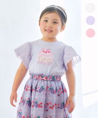 anyFAM（KIDS）/袖レース ケーキプリント Tシャツ/508101737