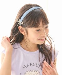 ROPE' PICNIC　KIDS/【KIDS/キッズ】パールリボンデニムカチューシャ/508101751