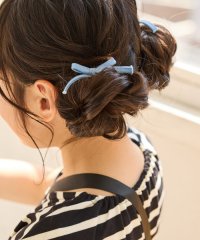 ROPE' PICNIC　KIDS/【KIDS/キッズ】デニムリボンヘアゴムセット/508101752