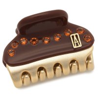 ALEXANDRE DE PARIS/アレクサンドル ドゥ パリ ALEXANDRE DE PARIS ヘアアクセサリー ヴァンドーム ベイビークリップ ブラウン レディース ALEXANDRE D/508101917