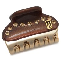 ALEXANDRE DE PARIS/アレクサンドル ドゥ パリ ALEXANDRE DE PARIS ヘアアクセサリー ヴァンドーム ベイビークリップ ブラウン レディース ALEXANDRE D/508101926