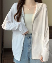 SEU/エスイーユー SEU 【指穴付き・フード付き】長袖ラッシュガード UVカット 日焼け止めパーカー 薄手/508102202