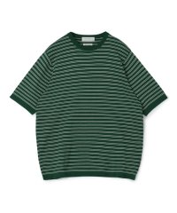 TOMORROWLAND MENS/TOMORROWLAND tricot シーアイランドコットン ハーフスリーブクルーネックニット/508102338