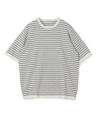 TOMORROWLAND MENS/TOMORROWLAND tricot シーアイランドコットン ハーフスリーブクルーネックニット/508102338