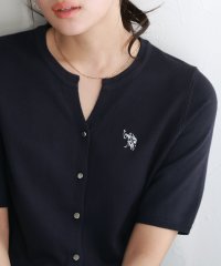 marvelous by Pierrot/マーベラス バイ ピエロ marvelous by Pierrot 【U.S.POLO ASSN.】キーネックデザインカーディガン/508102398