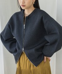 hunch/ハンチ hunch 【WEB限定/別注】ジップショートカーディガン/508102404