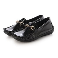 ROOM9/ルームナイン ROOM9 ゴールドビット ドライビングシューズ ローファー レディース パンプス ローヒール スクエア 軽量 柔らかい ぺたんこ モカシン/508102438