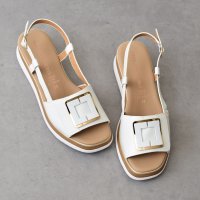 INTER-CHAUSSURES　IMPORT/インターショシュール INTER－CHAUSSURES バックルウエッジバックバンドサンダル/508102463