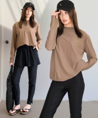 OSYAREVO/オシャレボ OSYAREVO 【ネット限定】【紫外線カット率99.9％以上】ドロスト ラッシュガード 付き 体型カバー キャミソール 水着 セットアップ 5点セ/508102486