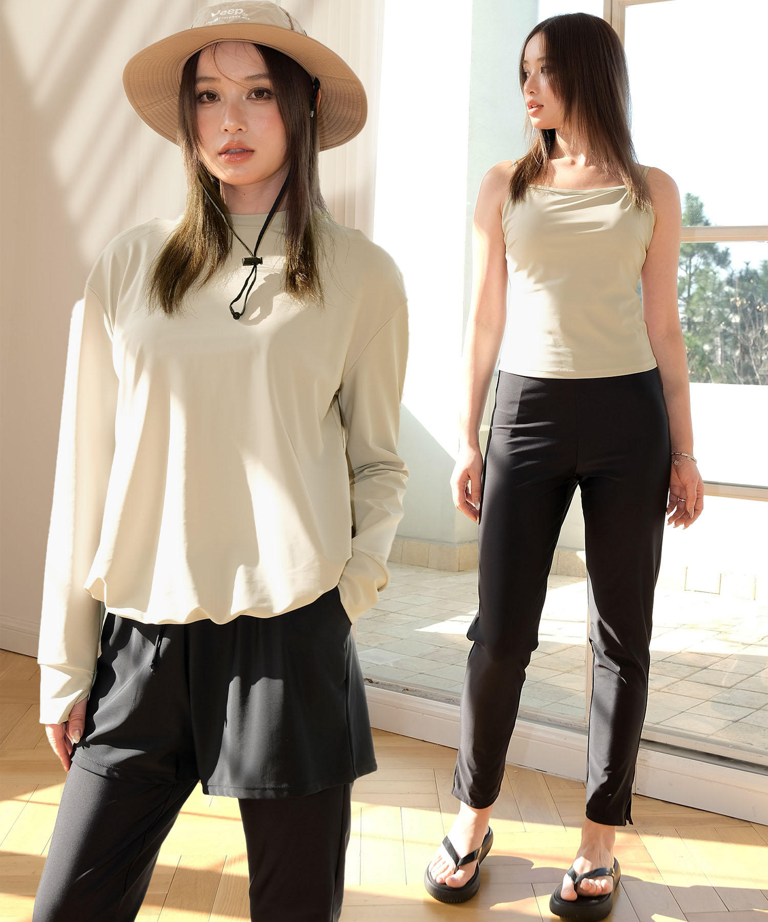 OSYAREVO オシャレボ ベージュ Mサイズ オシャレボ OSYAREVO 【ネット限定】【CanCam掲載アイテム
