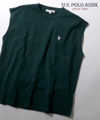 SITRY/シトリー SITRY U.S. POLO ASSN/ユーエスポロアッスン オーバーサイズ ワンポイント刺繍 ノースリーブシャツ タンクトップ/508102496