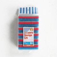 DULTON/ダルトン DULTON RN－0430 3LAYERS SPONGE SET OF 6 (－)/508102576