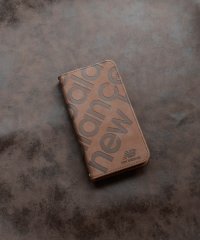 new balance/ニューバランス New Balance iPhone16e ケース 手帳型 スタンプロゴ スエード iphone 16e ケース 耐衝撃 スマホケース ipho/508102587