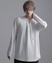 CavariA/キャバリア CavariA CavariA チェーンレースアップ裾ラウンドロンTEE/508102596