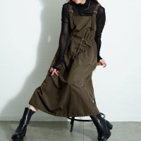 Sawa a la mode/サワアラモード Sawa a la mode 着こなしで雰囲気変わるドロストジャンパースカート/508102779