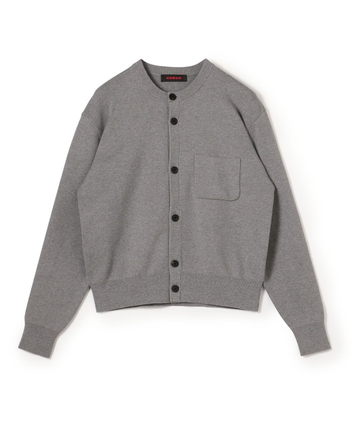 CABaN コットンカシミヤ ポケットクルーネックカーディガン CABaN コットンカシミヤ ポケットクルーネックカーディガン