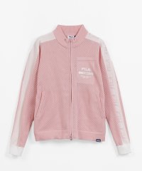 FILA GOLF/【ゴルフ】FILA GOLF　メッシュ編みニットブルゾン　レディース/505969824