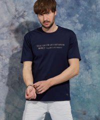 HIDEAWAYS NICOLE/メタルジェルプリント半袖Tシャツ/508036279