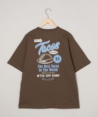 coen/USAコットンフードプリントTシャツ/508049516