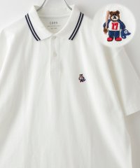 coen/ワンポイントベア刺繍カノコポロシャツ/508070878