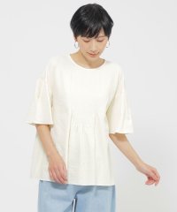 EVEX by KRIZIA/【カタログ掲載品】【1枚で決まる】【ウォッシャブル】サッカーストレッチフレアブラウス/508075435